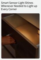 Yeelight - Led sensor drawer light -white