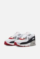 Nike - Nike air max 90 - photon dust/particle grey-varsity red