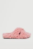 MANGO - Pelusa slipper - pink
