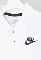 Nike - Nkb b nsw cttn pique polo - white