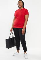 POLO - Plus Allie short sleeve pony stretch t-shirt - red