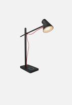 Eurolux - Usb empire desk lamp - black