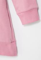 Superbalist Kids - Gauged sleeve fleece dress - pink