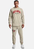Under Armour - UA Rival Terry Athletic Dept. Hoodie - Stone
