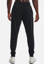 Under Armour - UA Rival Terry Men's Jogger Pants - Black/Red