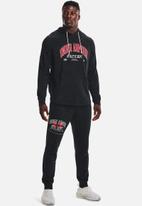 Under Armour - UA Rival Terry Men's Jogger Pants - Black/Red
