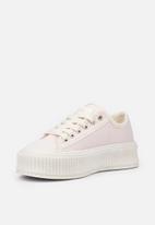Miss Black - Kiss3 flatform sneaker - pink