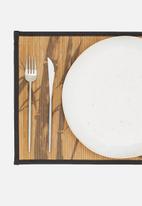 Excellent Housewares - Bamboo placemats - set of 3