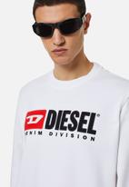 Diesel  - S-ginn-div sweater - white