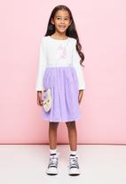 POP CANDY - Printed combo dress - lilac