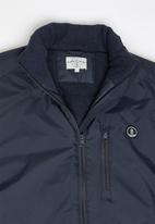 Lark & Crosse - Karl utility softshell jacket - navy 