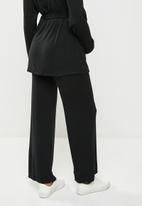edit Maternity - Maternity soft knit trouser - black