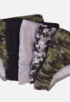 MINOTI - 5 Pack camo aop/solid underpants - multi