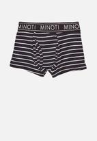 MINOTI - 3 Pack stripe/aop boxers - multi