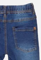 MINOTI - Basic lined jean - mid blue 