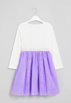 POP CANDY - Printed combo dress - lilac
