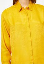 Koton - Classic neck shirt - yellow