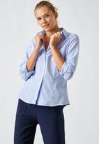 Koton - Slim fit shirt - blue stripes