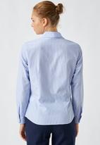 Koton - Slim fit shirt - blue stripes