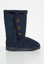 dailyfriday - Comfy tall boot - navy