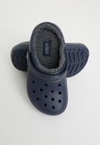 Crocs - Classic lined clog - navy & charcoal