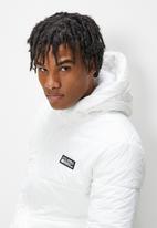 STYLE REPUBLIC - Heavyweight hooded puffer jacket - white