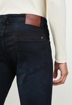Jonathan D - Men's five pocket denim jeans - black