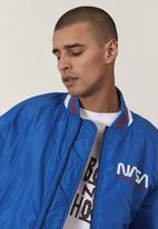 Factorie - Nasa bomber jacket - lcn nas blue nasa