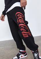 Factorie - Lcn coca cola trackpant - lcn cok black coca cola