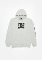 DC - DC Star Pullover Hoodie- Heather Grey