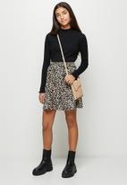 Superbalist - Leopard print skirt - multi