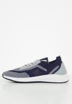 POLO - 3d knitted runner - navy & grey 