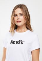 Levi’s® - The perfect tee poster logo - white