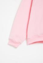 Superbalist - Printed hoodie - rose pink