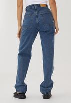 Cotton On - Long straight jean - reef blue