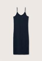 MANGO - Dress azul - navy