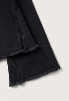 MANGO - Jeans flare - black