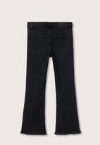 MANGO - Jeans flare - black