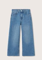 MANGO - Jeans culotte - blue