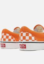 Vans - Classic Slip-On - (checkerboard) orange tiger/true white