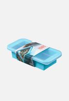 Souper Cubes - 2 cup tray with lid - blue