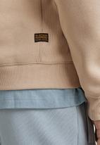 G-Star RAW - Premium core hooded sweater - westpoint khaki