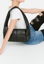 Trendyol - Soft quilt shoulder bag -  black