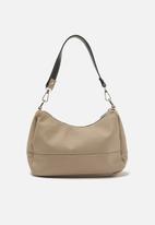 Trendyol - Minimal nylon feel shoulder bag - beige