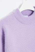 POP CANDY - Girls fluffy jersey - purple