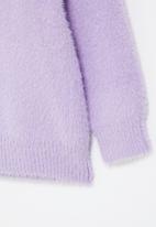 POP CANDY - Girls fluffy jersey - purple