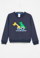 POP CANDY - Dino sweatshirt - navy
