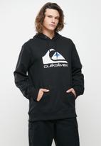 Quiksilver - Big logo hoodie - black