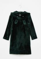 POP CANDY - Hooded gown - dark green