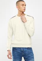 Giordano - Relaxed fit crew sweater - lunar rock